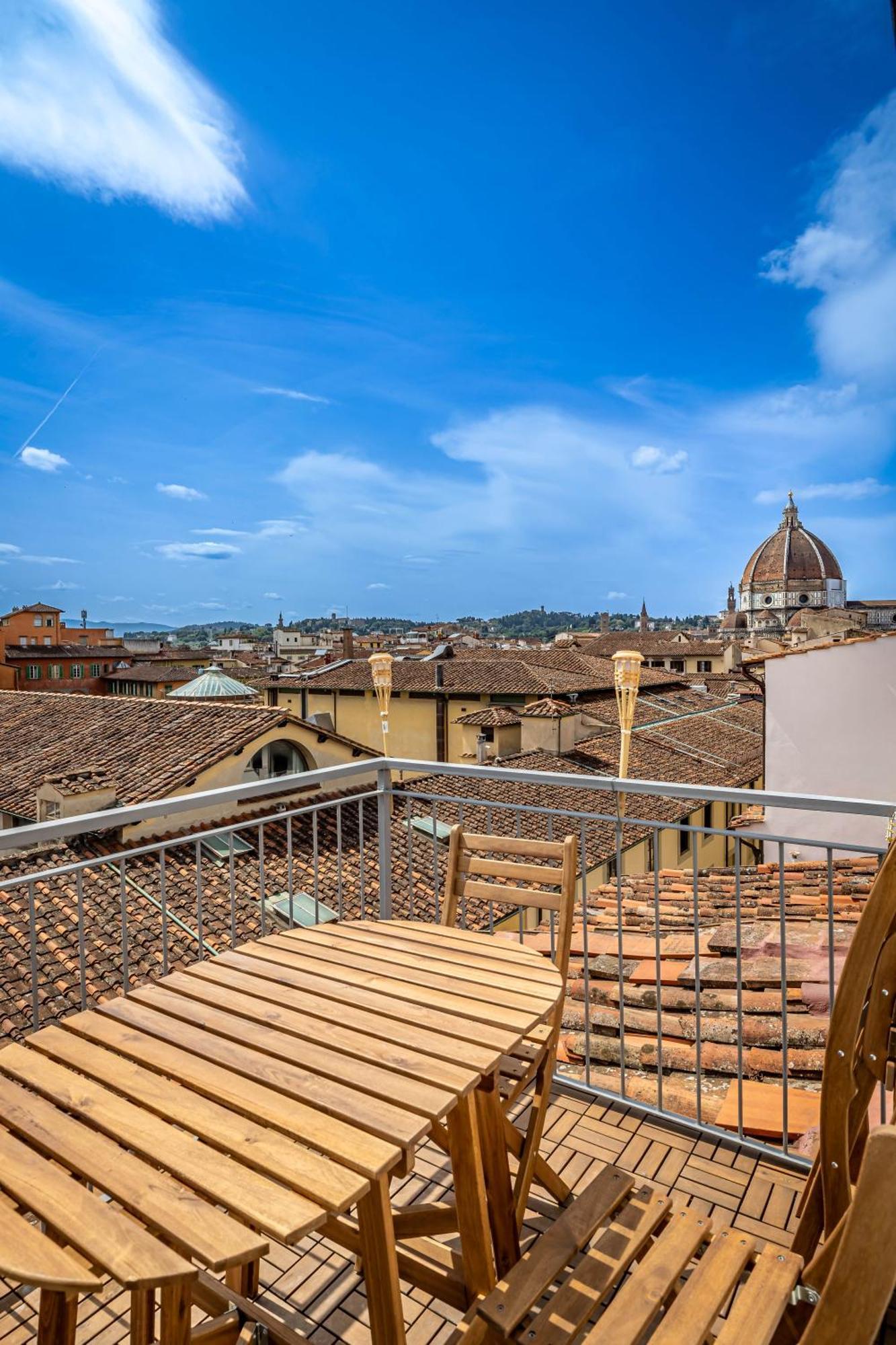 Ferienwohnung Yd Stunning Terrace On The Accademia Florenz Exterior foto