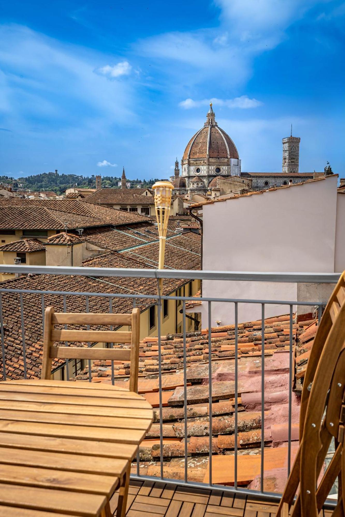 Ferienwohnung Yd Stunning Terrace On The Accademia Florenz Exterior foto
