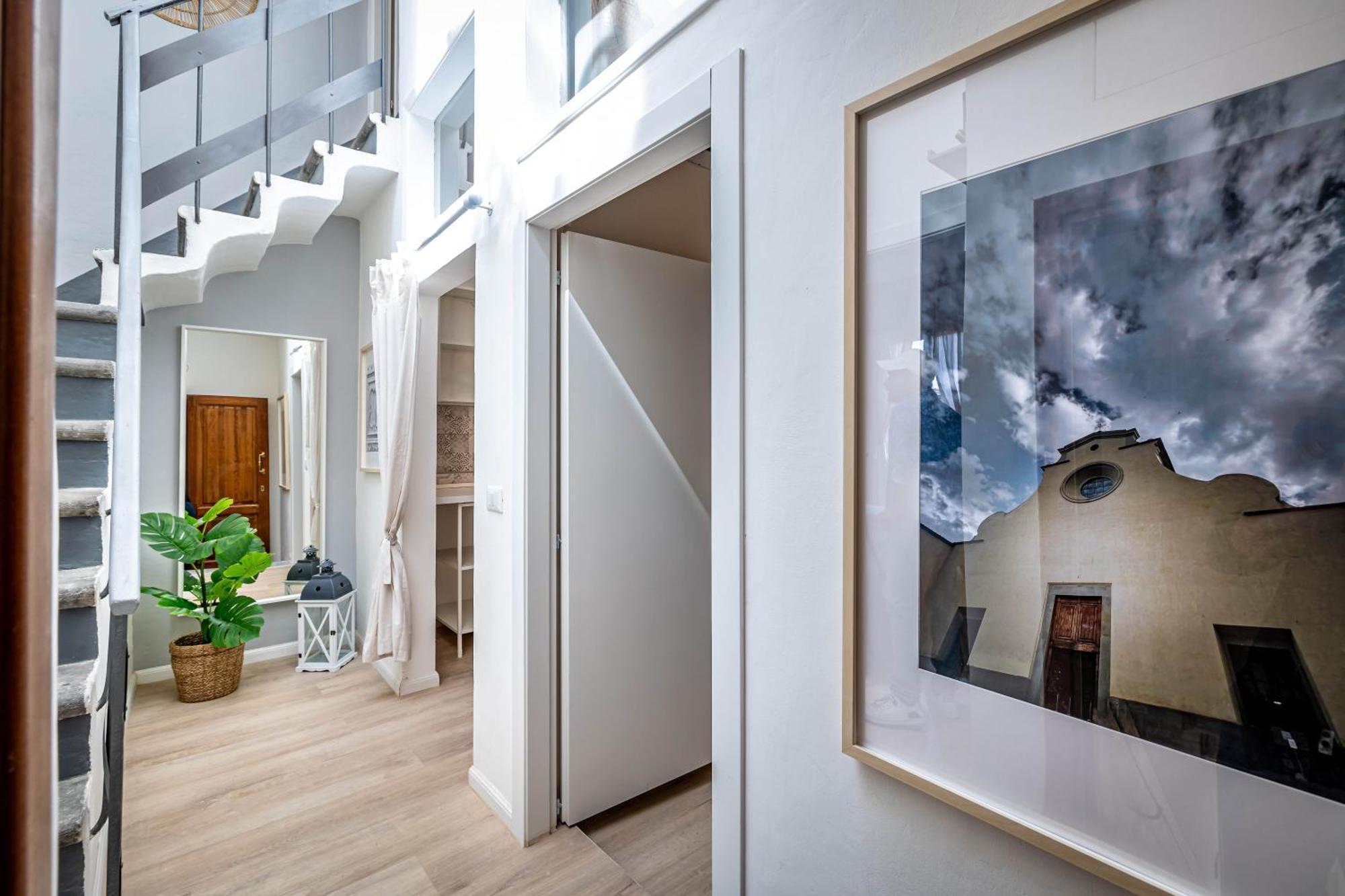 Ferienwohnung Yd Stunning Terrace On The Accademia Florenz Exterior foto