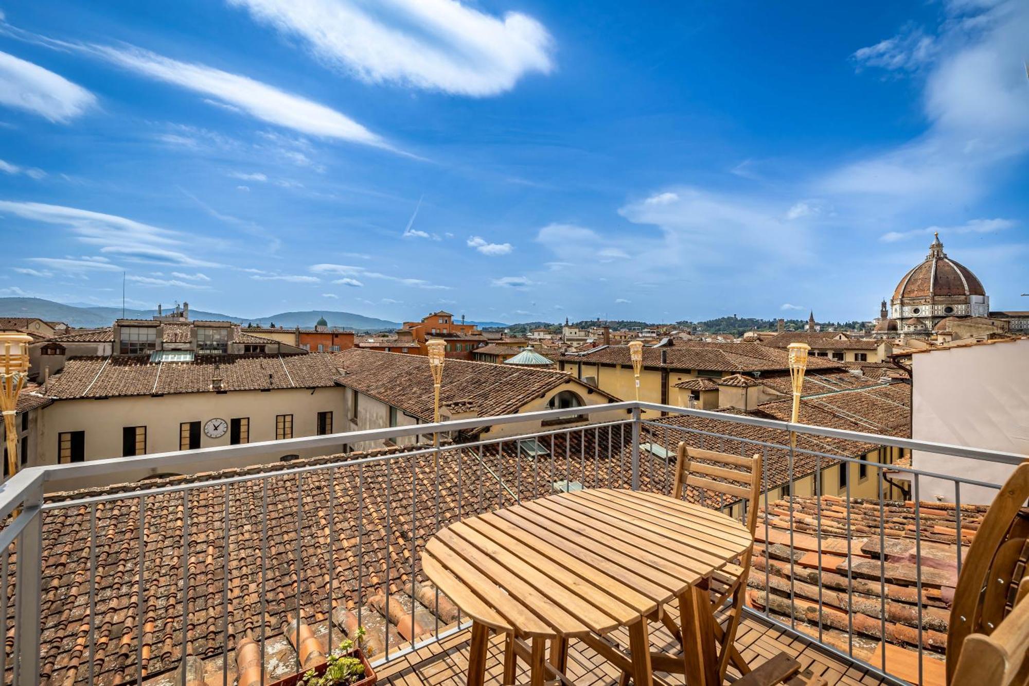 Ferienwohnung Yd Stunning Terrace On The Accademia Florenz Exterior foto