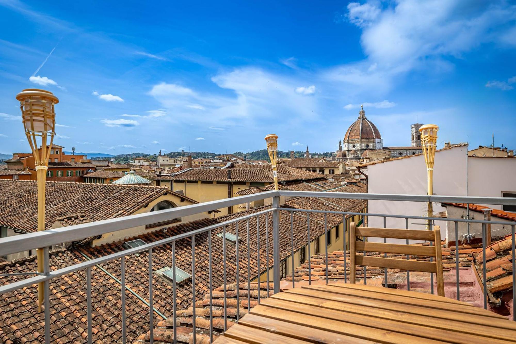 Ferienwohnung Yd Stunning Terrace On The Accademia Florenz Exterior foto